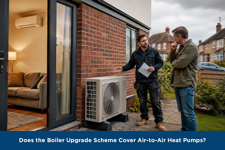 Boiler Upgrade Scheme Cover Air-to-Air Heat Pumps