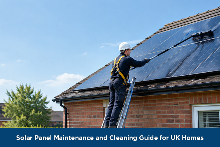 Solar panel maintenance and cleaning guide for UK homes